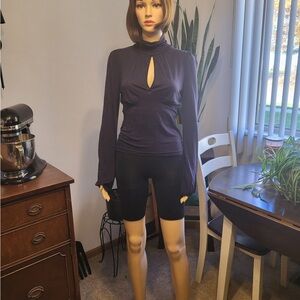 Nougat London Deep Blue Long Sleeve Top